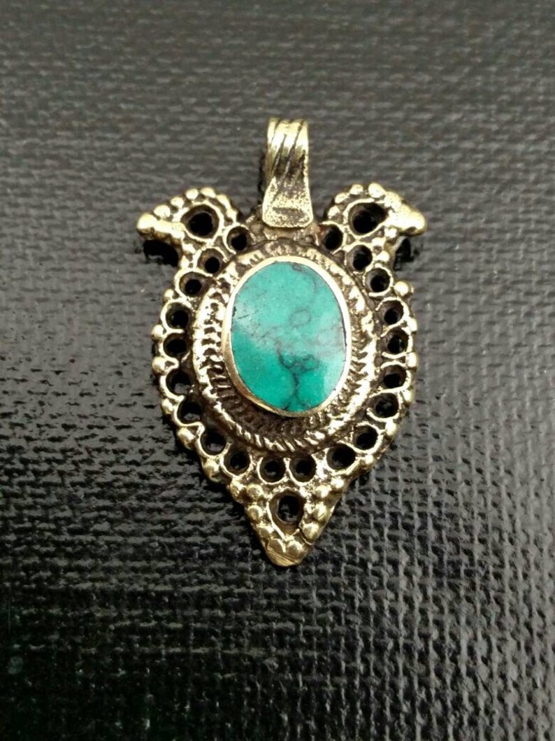 5 Waziri Pendants DIY Costume Designing Boho Belly Dancing Jewelry Supply Charms Banjara Kuchi Gypsy Tribal Pendant Findings Dress Designing