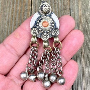 Vintage Münze Anhänger DIY Bauchtanz Kostüm Kleid Traditionelle ethnische antike seltene Charme Afghan Kuchi Tribal Boho Schmuck Zubehör Geschenk
