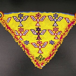 1 Dress Patch Belly Dancing Costume Supply DIY Afghan Kuchi Tribal Handmade Vintage Antique Banjara Sew On Bohemian Clothing Sewing Findings