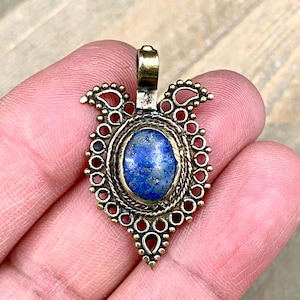 1 Kuchi Pendant Belly Dance Costume Dress Vintage Design Charm Afghan Tribal Wear diy Earrings Yoga Mala Necklace Bohemian Jewelry Findings