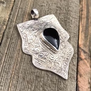 Afghan Tribal Kuchi Pendant Handmade Bohemian Jewelry Findings Traditional Banjara Unique Folk Ethnic Vintage Style Antique Design Supply.