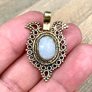 1 Kuchi Pendant Belly Dance Costume Dress Vintage Design Charm Afghan Tribal Wear diy Earrings Yoga Mala Necklace Bohemian Jewelry Findings