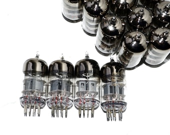 2 PCS 6N23P-E,EV /6922/ECC88/6DJ8. REFLECTOR. Double Triode Tube - Foto 6