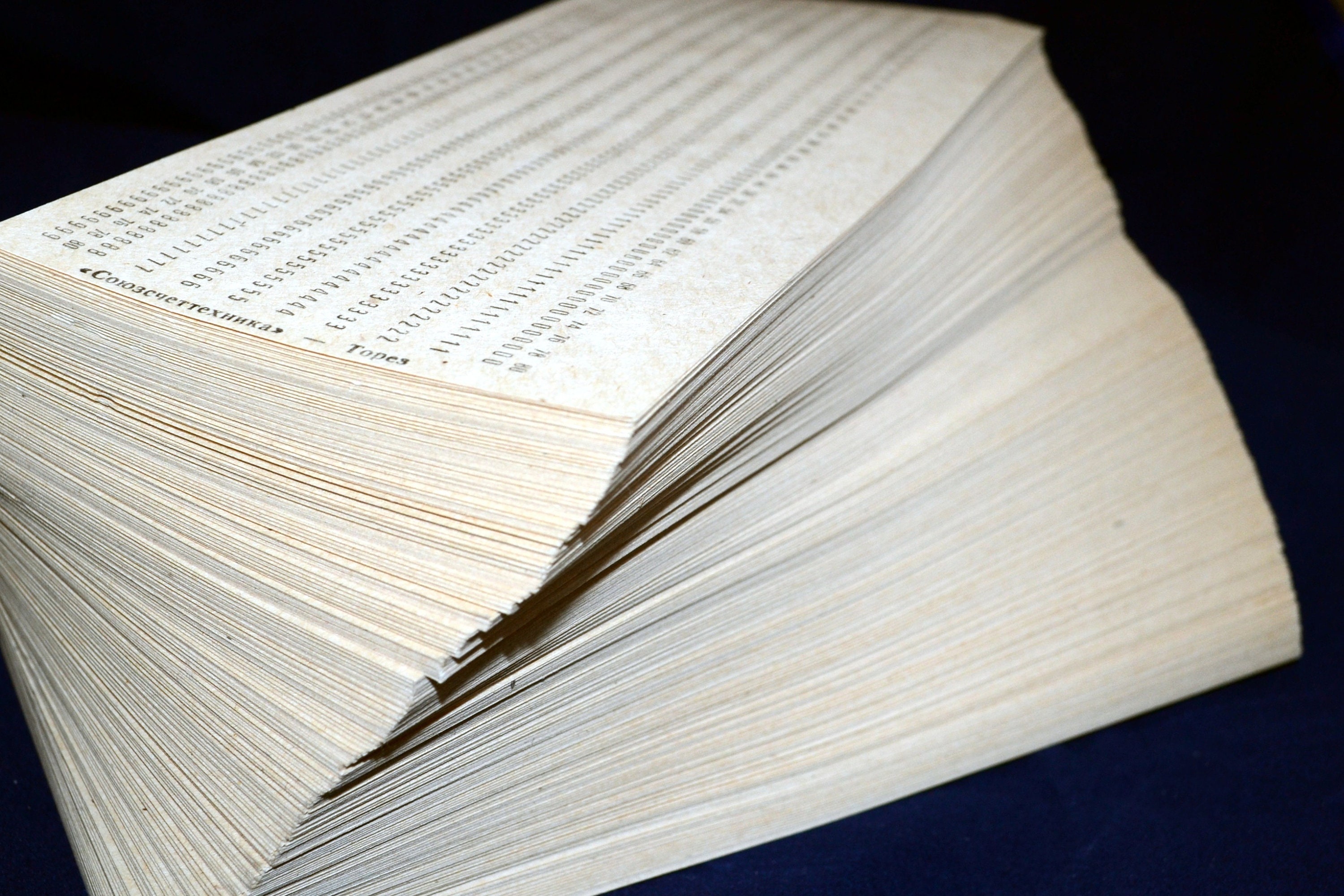 Vintage Punch Cards for sale Only 4 left at 70