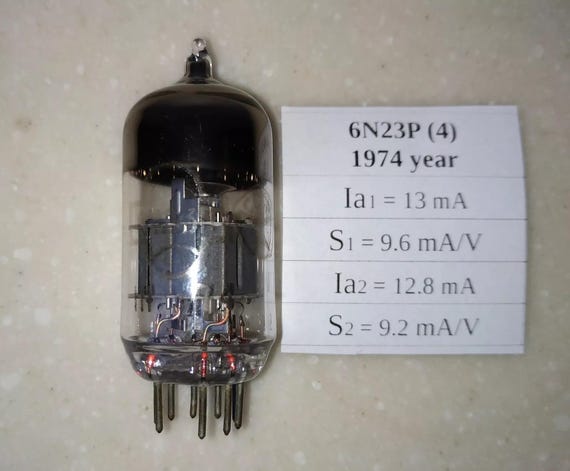 Tube 6N23P / ECC88 RUSSE REFLECTOR – Neuf, Pour Amplificateur Audio