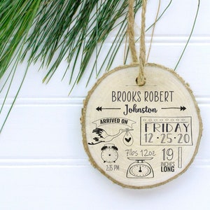 Erstes Weihnachtsgeschenk, Geburtsdaten Ornament, Geburtsdaten Ornament, Geburtsdaten Ornament, Geburtsdaten Geschenk, Geschenk für neue Mama