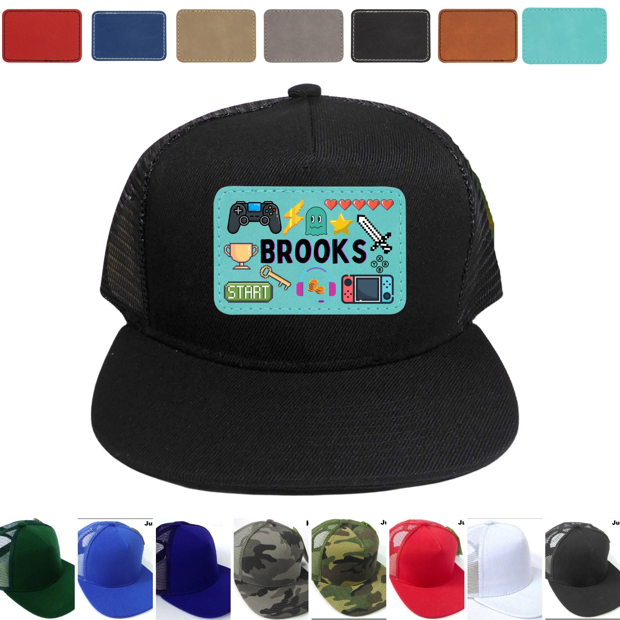 ThatsRad Game Over Joystick Video Arcade Mesh Trucker Hat - Snapback Cap With Retro Design 11 thumbnail image