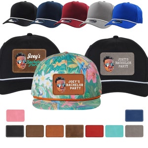 bachelor party hat, guy trip hat, bachelor party favors, snapback hat, custom mens hat, bridal party hats, groomsmen hats, groomsmen gifts