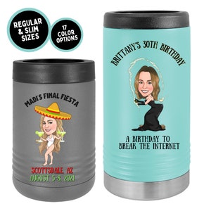 slim can tumbler, seltzer can coolers, seltzer tumbler, beer tumblers,  bridal party gift, bachelorette party tumbler, bachelorette gift