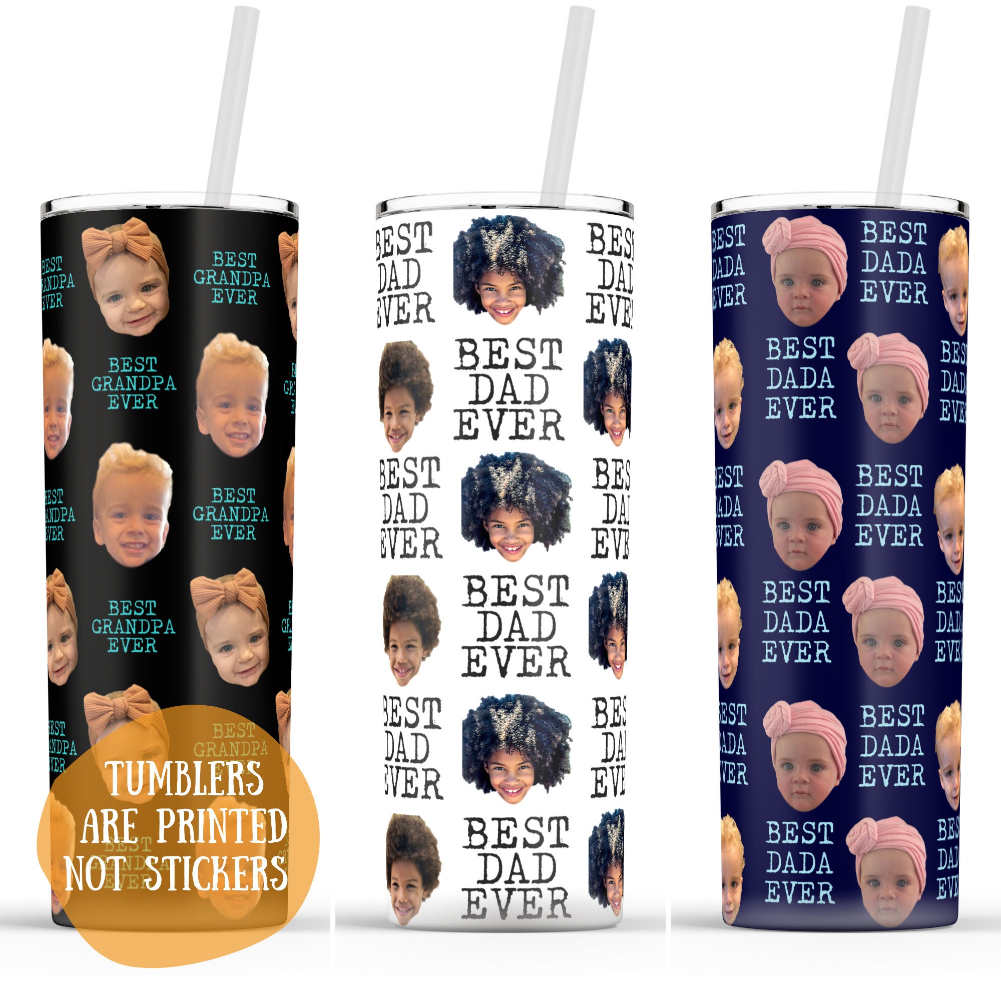 gift for grandpa, photo tumbler, photo cup, gift for dad, stocking st…