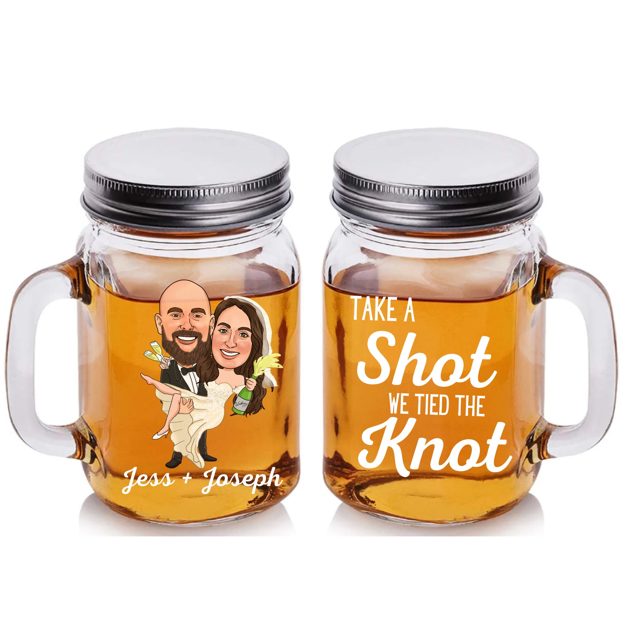 Ball Jar Shot Glasses