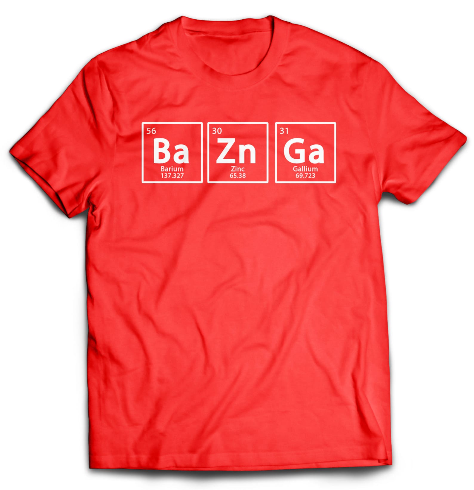 Sheldon Big Bang Theory Bazinga Chemical Element T-Shirt | Etsy