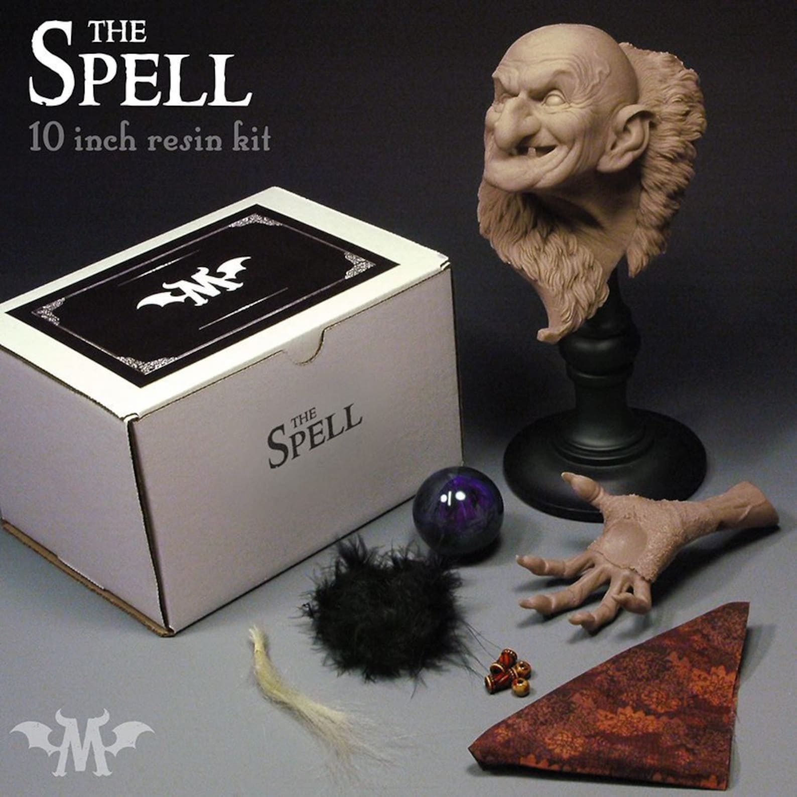 Andy Bergholtz Monsterpappa Maleva The Spell Translucent Resin Etsy