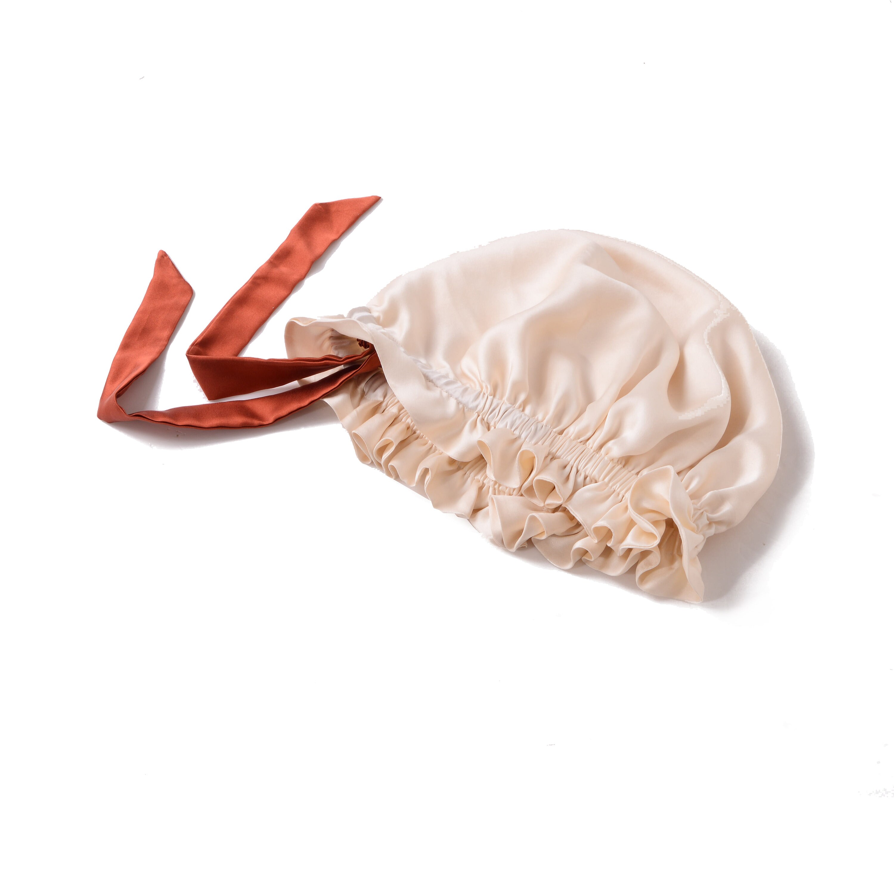 100% Mulberry Silk Sleep Hair Cap 