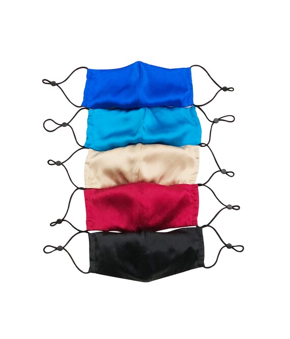 Mulberry 100Silk Face Mask Silk Face mask with Filter Etsy