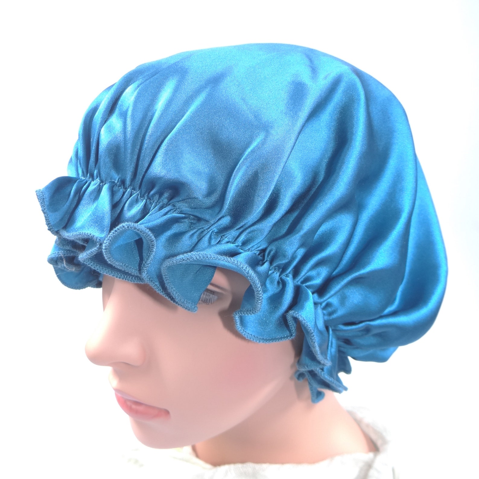Silk Sleep Cap Mulberry Silk Night Sleeping Etsy