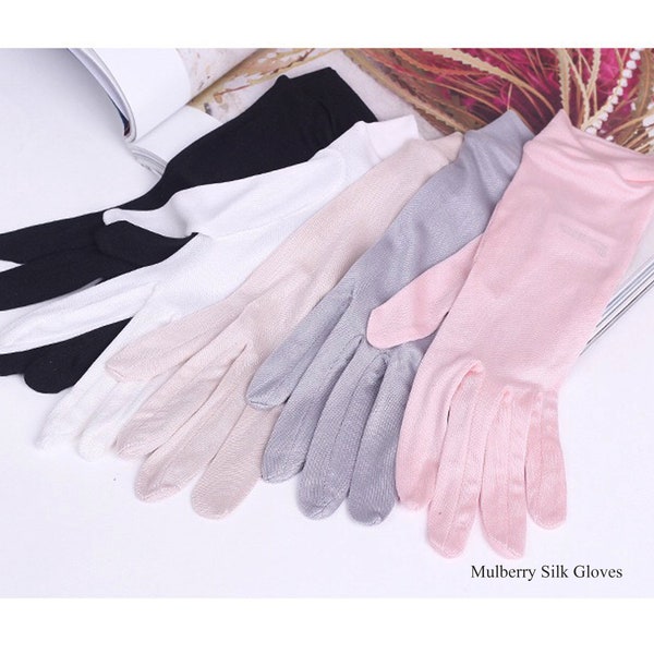 Silk Gloves Etsy