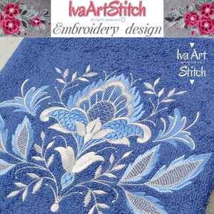 Machine embroidery Design folk flowers Ukrainian embroidery pattern download Folk digital embroidery