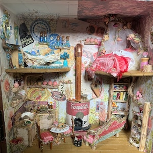 Fairy Doll House in Vintage Speaker