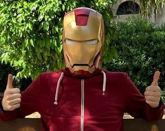 Cosplay Iron Man Helmet Motorized - 3D Printed