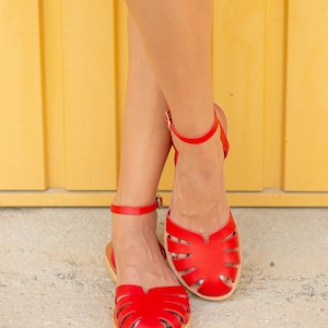 criss cross ankle strap