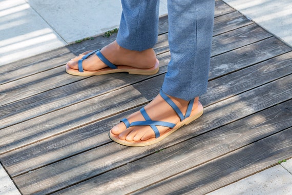 Good quality shop leather sandals
