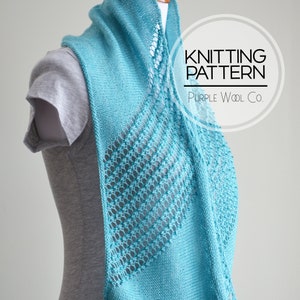 CITY LIGHTS Cowl Knitting Pattern | PDF Cowl Knitting Pattern | Fingering weight yarn | Beaded Cowl Pattern | Hand Knit | Knitting Pattern