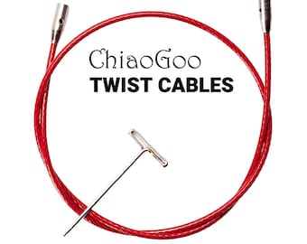 ChiaoGoo TWIST FIXED Interchangeable Cables - Mini, Small, Large