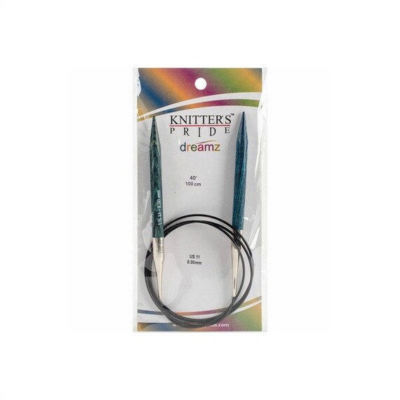 24 Knitters Pride 11//8mm Dreamz Fixed Circular Needles