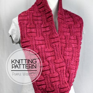 NORTHERN TRAIL Cowl Knitting Pattern PDF Cowl Knitting - Etsy