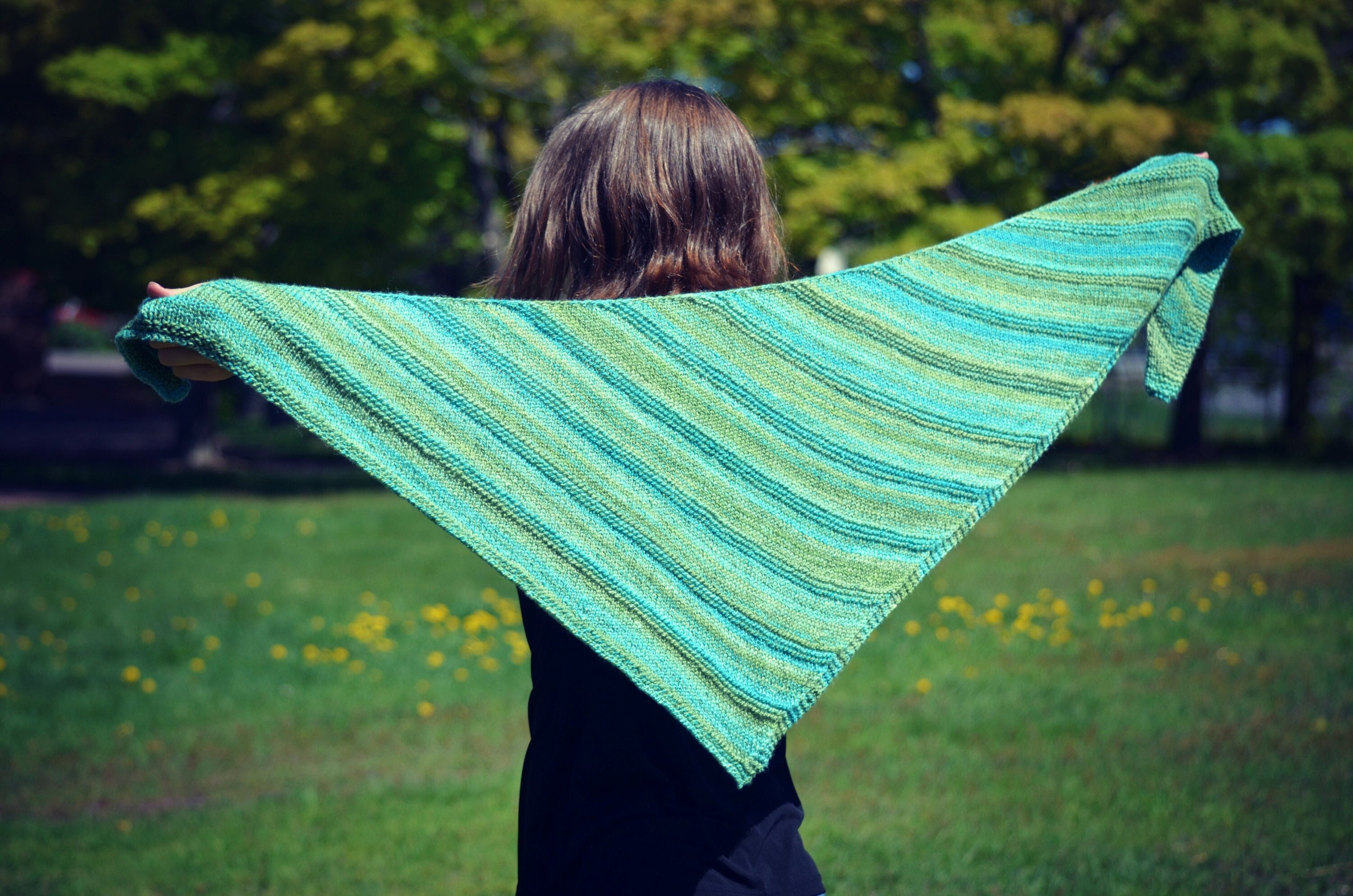 HOMESPUN MAGIC Shawl Knitting Pattern | PDF Shawl Knitting Pattern ...