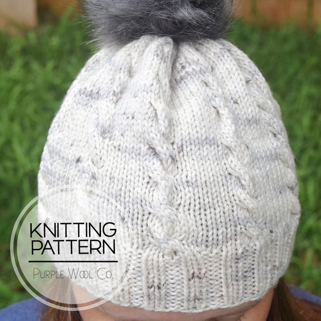 The KENAI Beanie Hat Knitting Pattern | PDF Hat Knitting Pattern ...