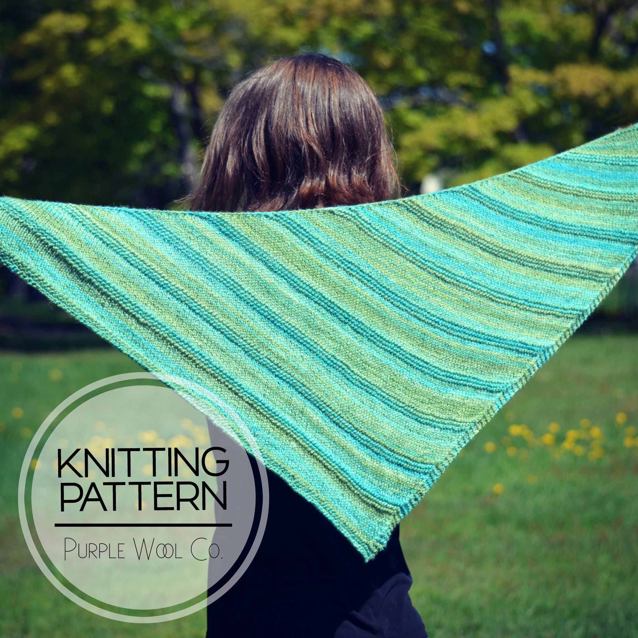 HOMESPUN MAGIC Shawl Knitting Pattern | PDF Shawl Knitting Pattern ...