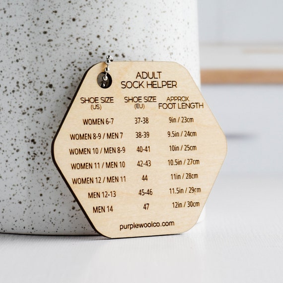 27 Cm 28cm Shoe Size In Us Knitting Sock Helper Adult Men And