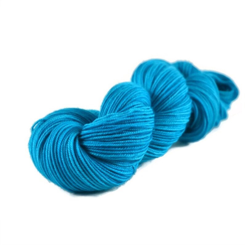 Aqua Sport Yarn Merino yarn sport weight yarn superwash | Etsy