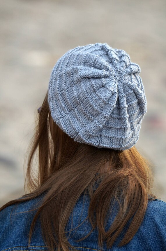 Slouchy Hat Knitting Pattern Worsted Weight Yarn Hat Pattern Worsted Weight Pattern Knitting Hat Pattern Breakfast Club Pdf