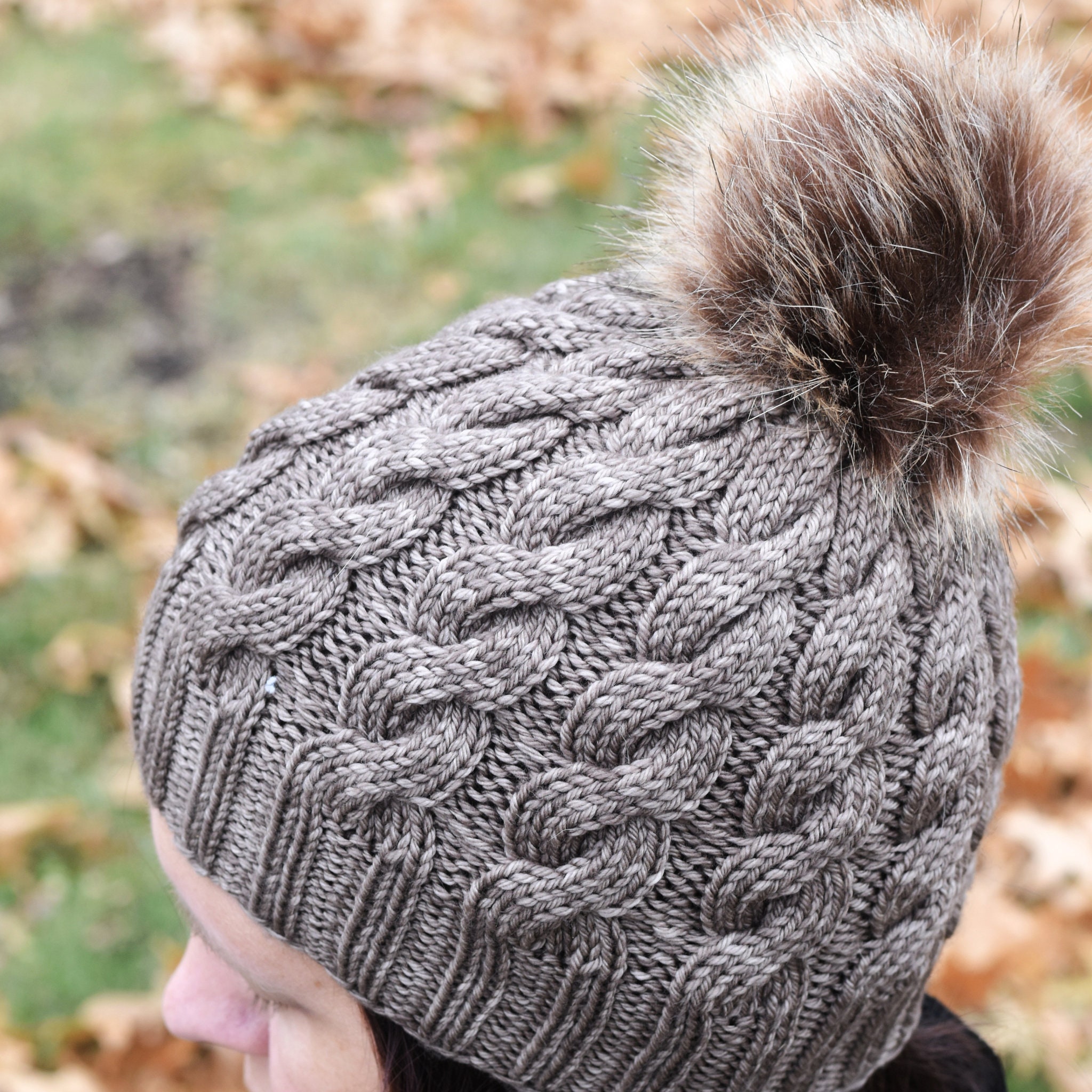 The CRISTINA Beanie Hat Knitting Pattern | PDF Hat Knitting Pattern ...