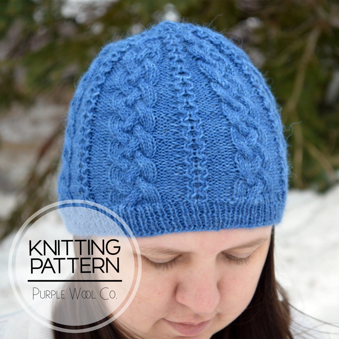 The BOHEMIA Beanie Hat Knitting Pattern | PDF Hat Knitting Pattern ...