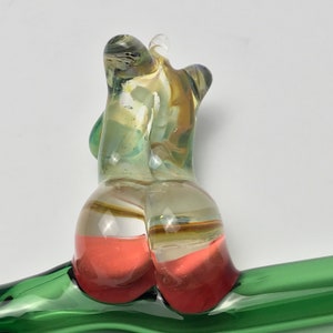 One of a Kind Naked lady handblown glass chillum, smoking pipe, pipe image 4
