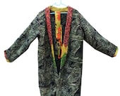 Women 39 s Kantha Jacket,Unique Reversible, Boho Wear, Kantha Coat, Handmade, Vintage Coat, Hand Quilted Jacket, Festival Fashion,Medium GJ47