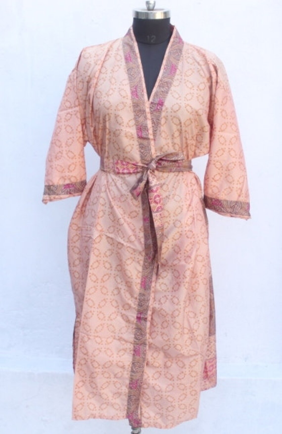 silk sari kimono