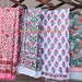100% Indian Hand Block Print Beach Sarongs Soft Voile Fabric Summer Pareo Assorted Wholesale Lot