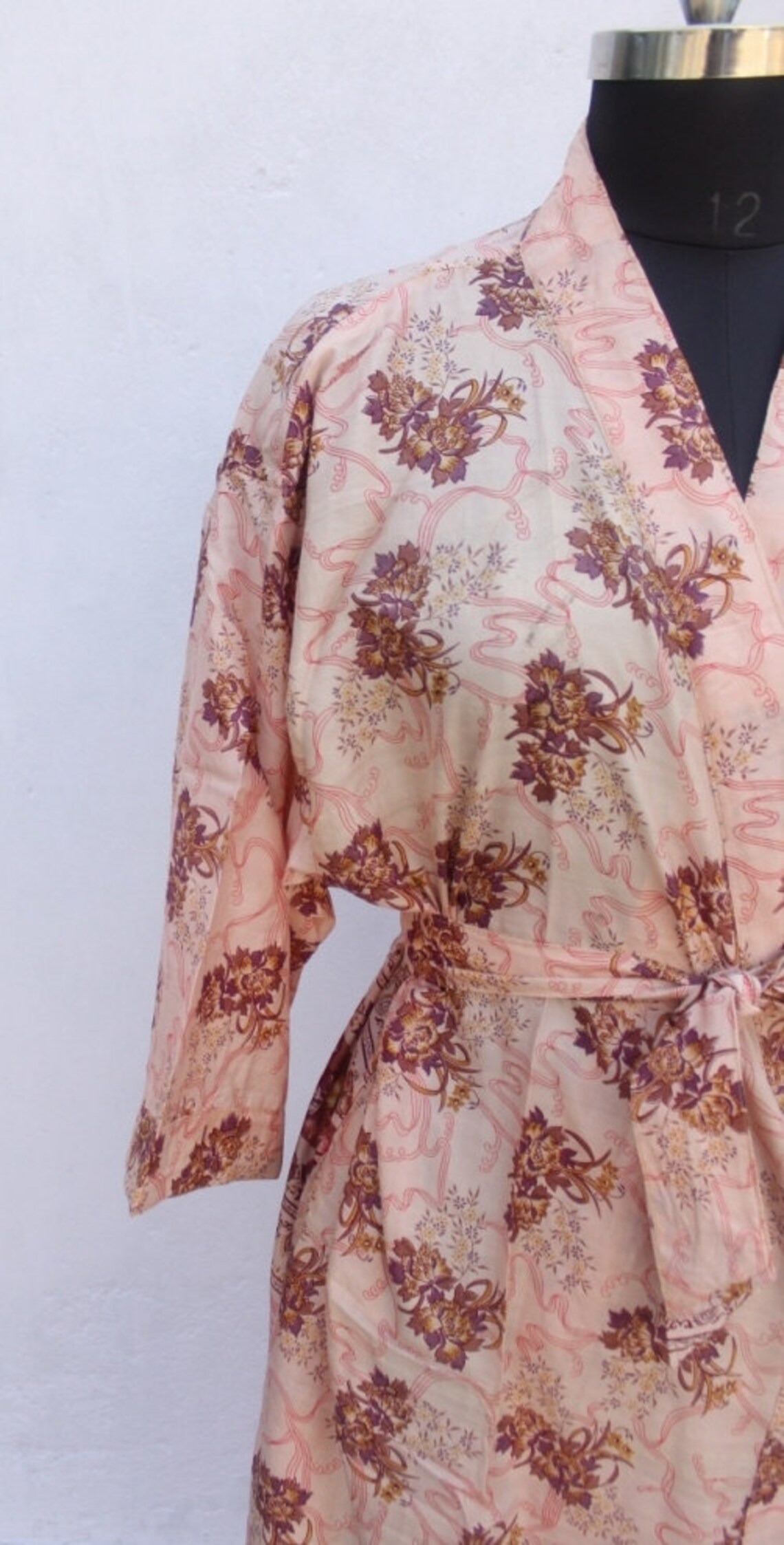Robe de chambre en soie kimono kimono femme indienne kimono Etsy