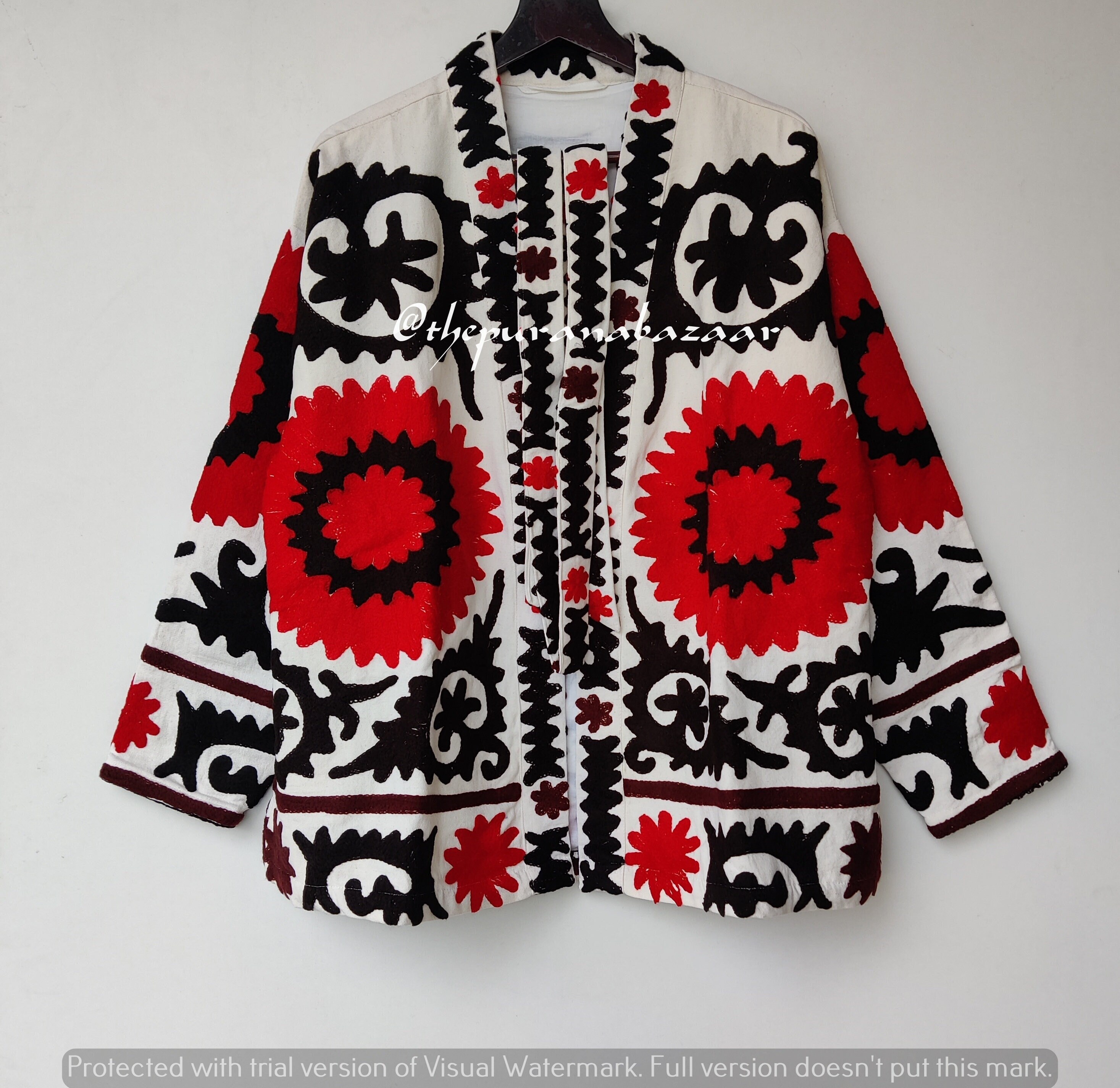 極細繊維クロス khoki22aw suzani collage trousers | asociatiahaero.ro