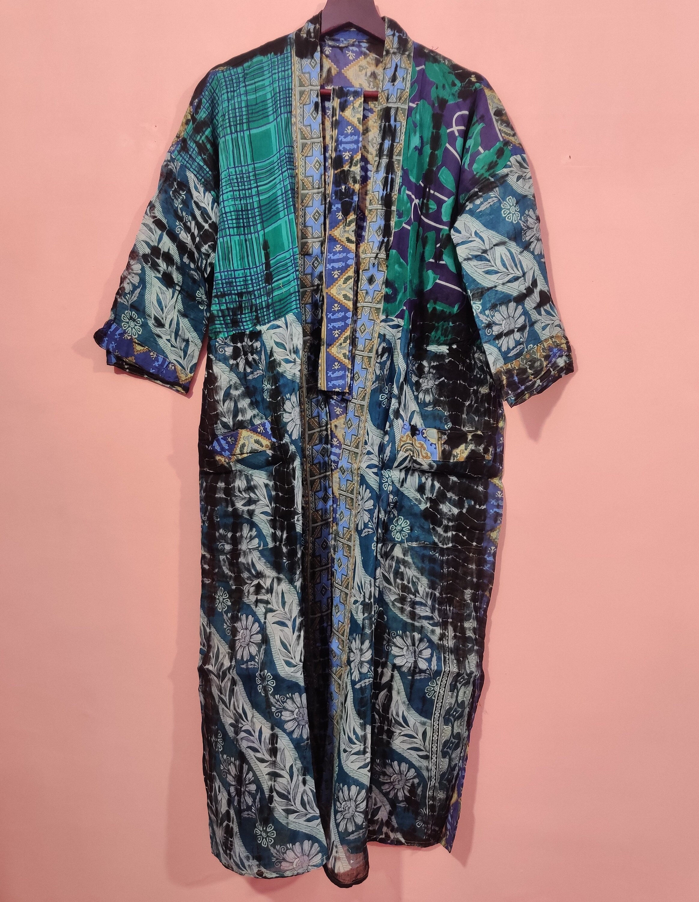 Cotton Tie Dye Kimono Robes Pure cotton Kimono Cotton Kimono Etsy