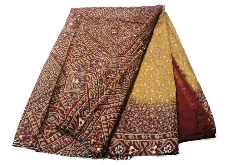Fabric Indian Vintage Traditional Saree Wardrobe Fabric For Clothing Recycled Fabric Curtain Textiles Tribal Fashion Women S Wrap Skirt 2919 Craft Supplies Tools