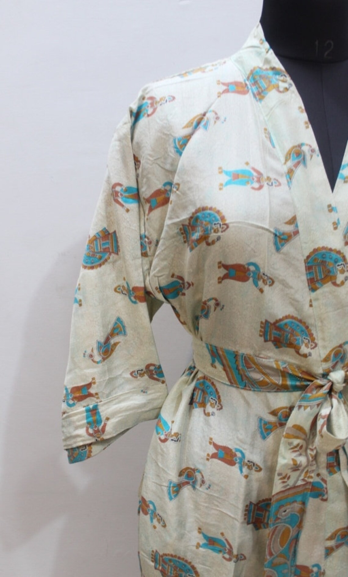 Lange Seide Gewand Vintage Sari Roben Saree Seide Gewand Etsy