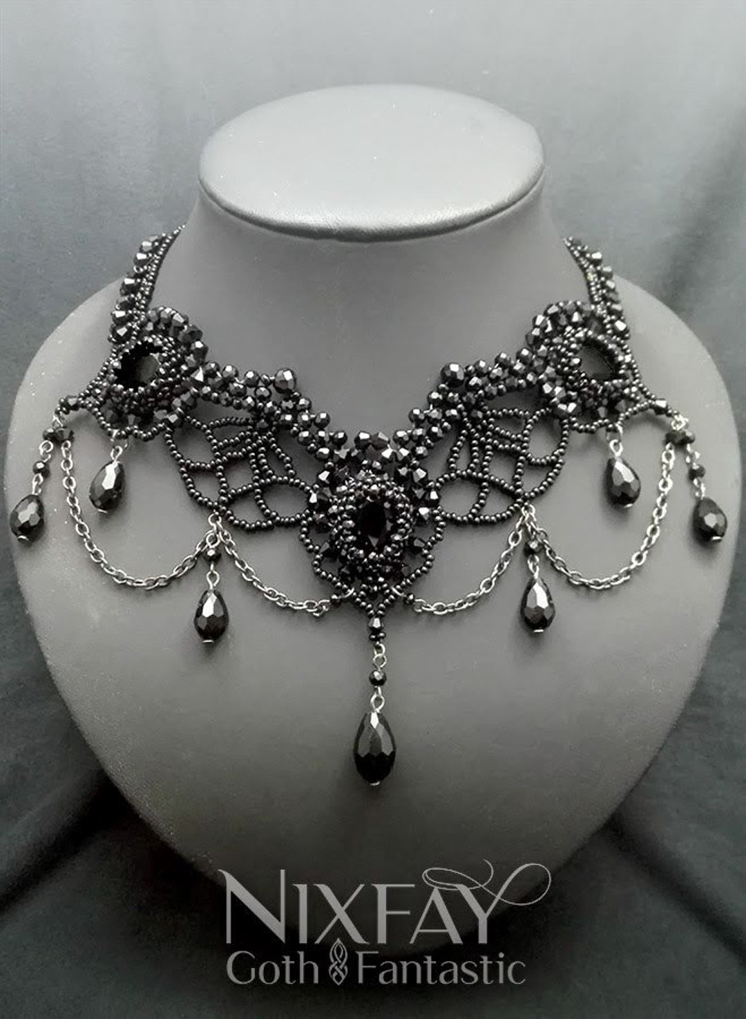 Victorian gothic necklace discount