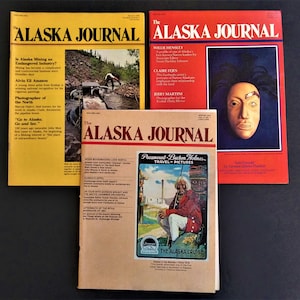 Lot 3 Alaska History & Arts of the North Journal 1979 art artists photography mining Sitka