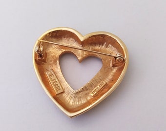 Elegant Heart Hollow Out Brooch - Crystal Rhinestone Cluster Pin For Women, Wedding & Party - View #12
